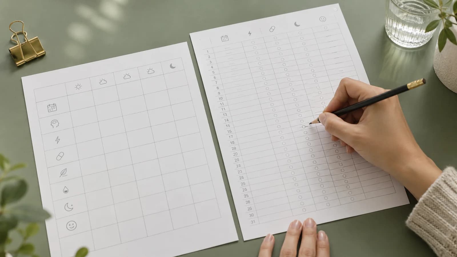 Free Printable Headache & Migraine Diary Template